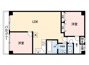 アメニティ２１　の物件間取画像